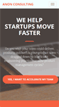 Mobile Screenshot of anonconsulting.com